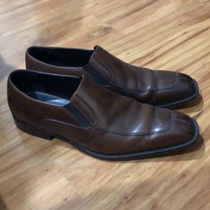 Bostonian Luxe Brown Leather Mens Sz 8 1/2